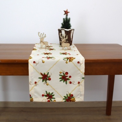 Mantel Individual/Servilleta/Camino de Mesa Double JingleBells