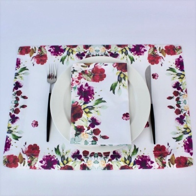 Mantel Individual/Servilleta Algodón Digi