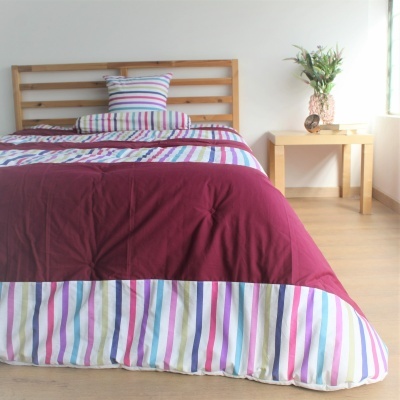 Edredón Decorativo Rayas