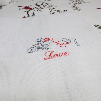 Paño de Cocina Enamorados