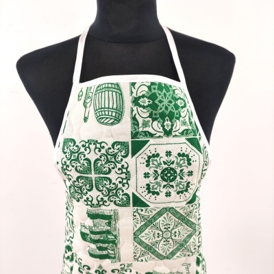 Delantal Acolchado Azulejos