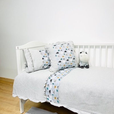 Funda Nórdica Animales de Montaña Franela