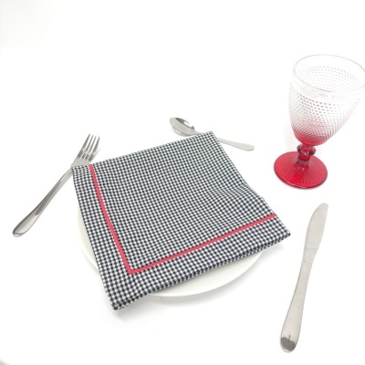 Mantel Individual/ Servilleta Vichy Rollo