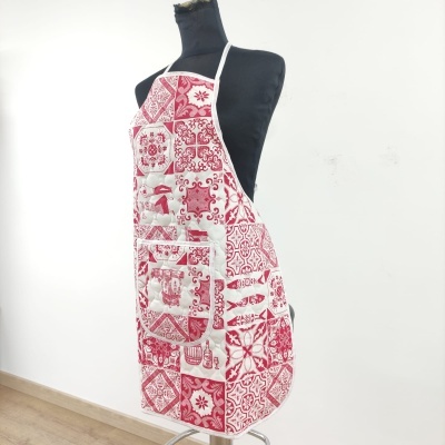 Delantal Acolchado Azulejos