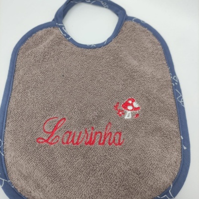 Babero Felpa Champiñón Personalizable