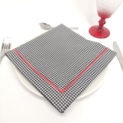 Mantel Individual/ Servilleta Vichy Rollo