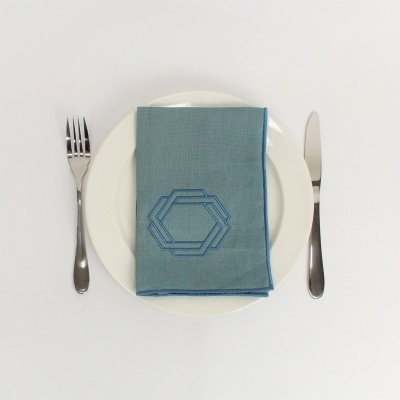 Mantel individual/Servilleta Hexagonal