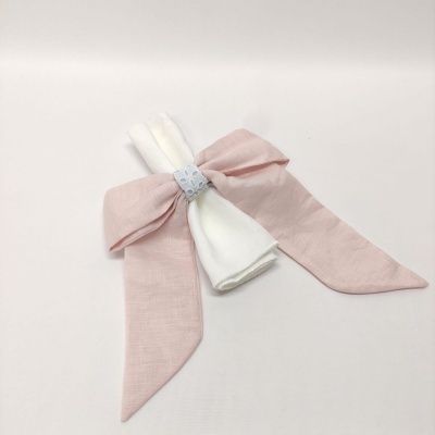 Porta Servilletas Rosa Pastel