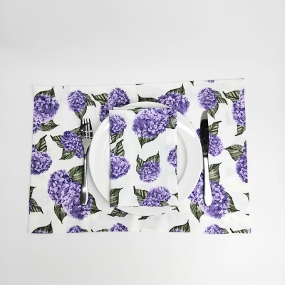 Mantel Individual/Servilleta/Camino de Mesa Hortênsia