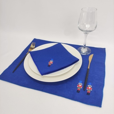 Mantel Individual/Servilleta Lino Of Rollo Soldado