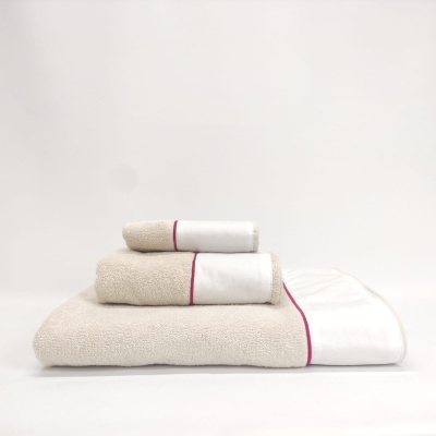 Juego de Toallas Baño Felpo Beige Lazio