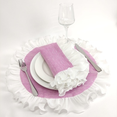 Mantel individual/Servilleta Blush