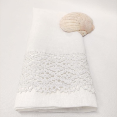 Toalla de Bautismo Papoila Lino JOL Toalla de Bautismo Papoila Lino JOL