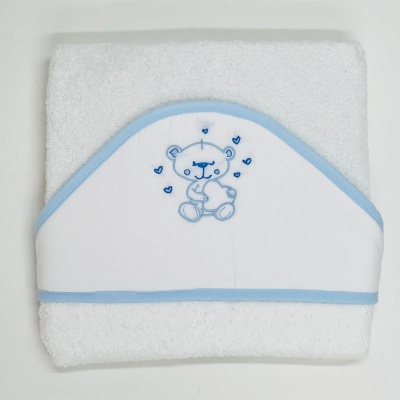 Toalla Baño Bebé Oso