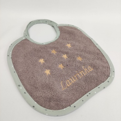 Babero Felpa Estrellas Personalizable