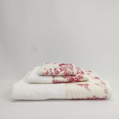 Juego de Toallas Baño/Ducha Toile de Jouy