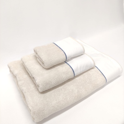 Juego de Toallas Baño Felpo Beige Lazio