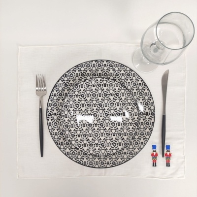 Mantel Individual/Servilleta Lino Of Soldado