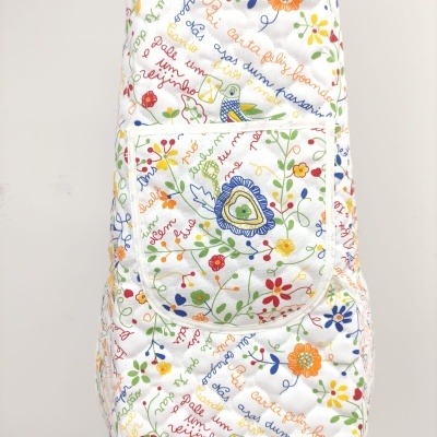 Delantal Acolchoado Enamorados