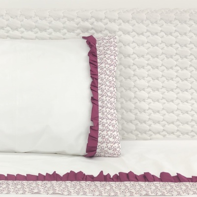 Juego de Sábanas Purple Volante