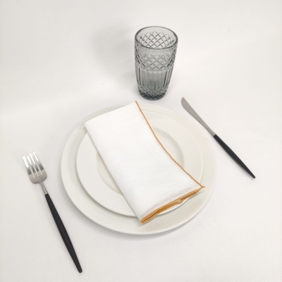 Servilleta Hober Lino Blanco COL