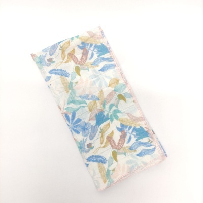 Gasa Estampada Algodón Rollo