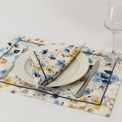 Mantel Individual/Servilleta/Camino de mesa Spring Rollo