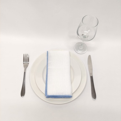 Mantel individual/Servilleta Hexagonal Simple Lino JOL