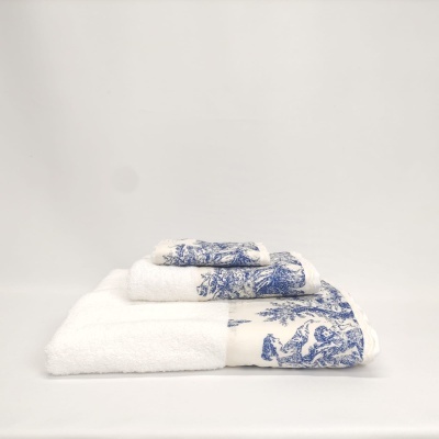 Juego de Toallas Baño/Ducha Toile de Jouy