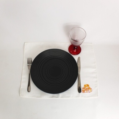 Mantel Individual Christmas Details Lino JOL