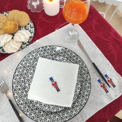 Mantel Individual/Servilleta Lino Of Soldado