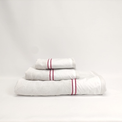 Juego de Toallas Baño Felpo Gris Génova