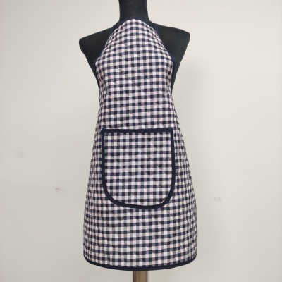 Delantal Acolchoado Cuadrícula