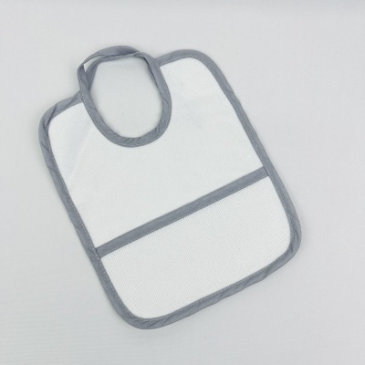 Babero Bebé Cuadrado Con plástico