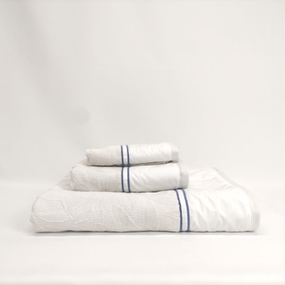 Juego de Toallas Baño Felpo Gris Génova