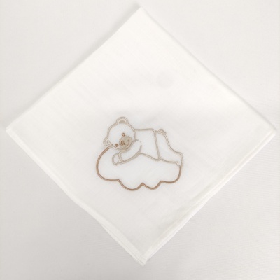 Muselina Algodón Oso Nube Personalizable