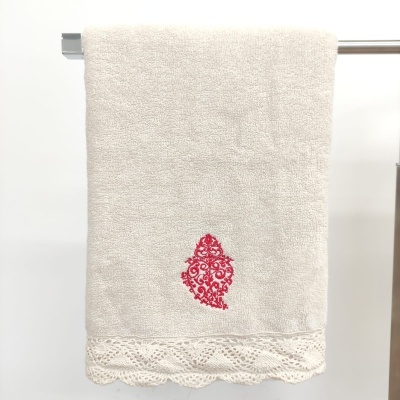 Juego de Toallas Baño Viana RED Personalizable