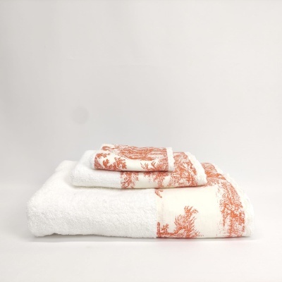 Juego de Toallas Baño/Ducha Toile de Jouy