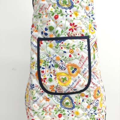 Delantal Acolchoado Enamorados