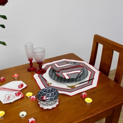 Mantel Individual/Servilleta Darling Lino JOL/COL