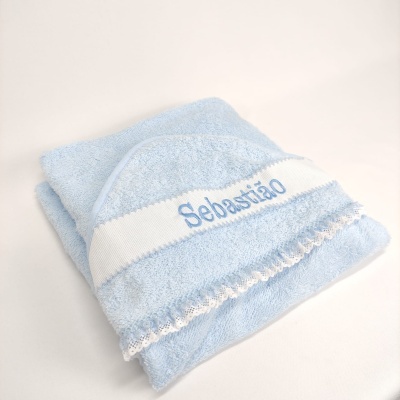 Toalla Baño Bebé Personalizable