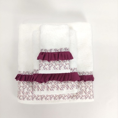 Juego de Toallas Ducha/Baño Purple