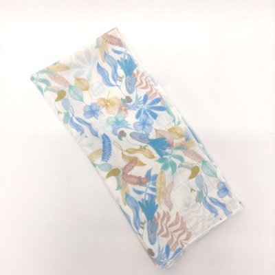 Gasa Estampada Algodón Rollo