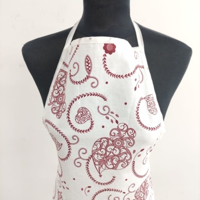 Delantal Estampado Viana Red