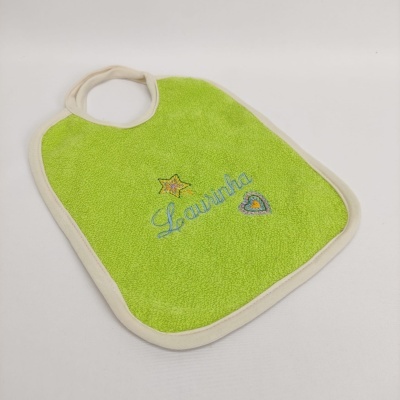 Babero Felpa Happy Personalizable