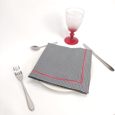 Mantel Individual/ Servilleta Vichy Rollo