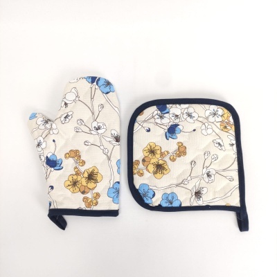 Manopla y Agarrador Acolchado Spring