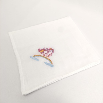 Muselina Algodón Unicórnios Personalizable