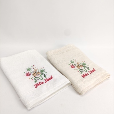 Paño de cocina Tostada Feliz Navidad