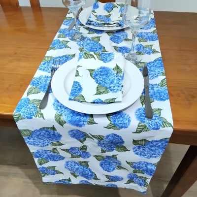 Mantel Individual/Servilleta/Camino de Mesa Hortênsia